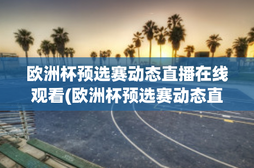 欧洲杯预选赛动态直播在线观看(欧洲杯预选赛动态直播在线观看免费)