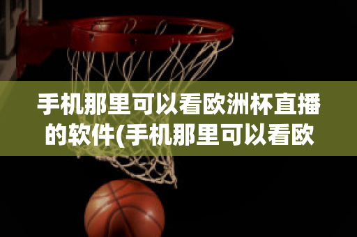 手机那里可以看欧洲杯直播的软件(手机那里可以看欧洲杯直播的软件有哪些)