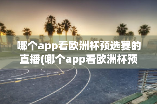 哪个app看欧洲杯预选赛的直播(哪个app看欧洲杯预选赛的直播好)