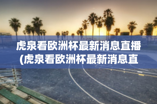 虎泉看欧洲杯最新消息直播(虎泉看欧洲杯最新消息直播在哪看)