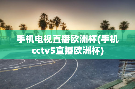 手机电视直播欧洲杯(手机cctv5直播欧洲杯)