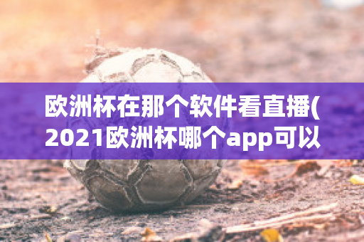 欧洲杯在那个软件看直播(2021欧洲杯哪个app可以看直播)