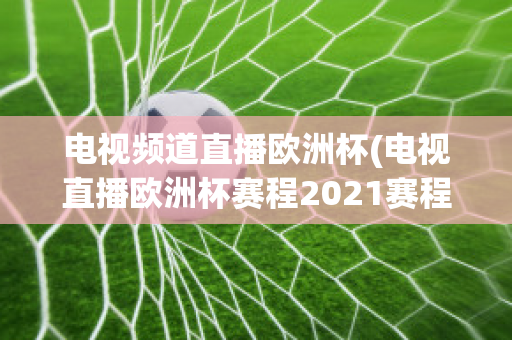 电视频道直播欧洲杯(电视直播欧洲杯赛程2021赛程表)