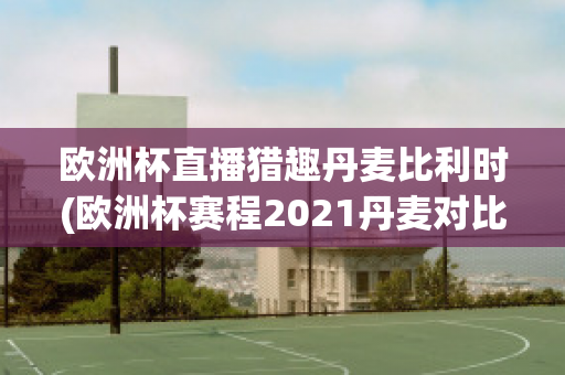 欧洲杯直播猎趣丹麦比利时(欧洲杯赛程2021丹麦对比利时)